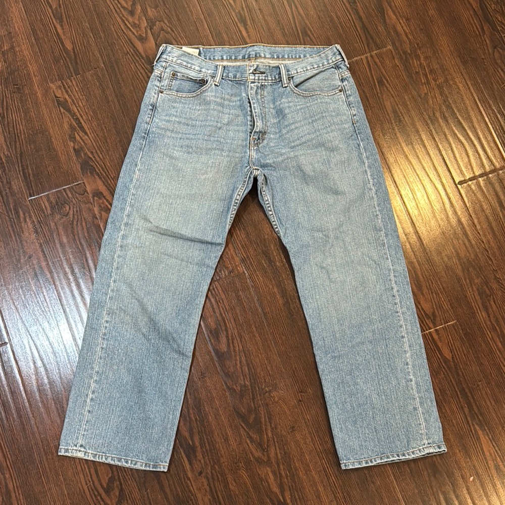 Levi's Blue Straight Jeans Classic Denim